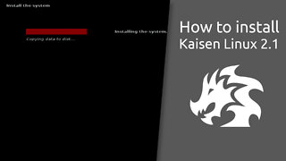 How to install Kaisen Linux 2.1