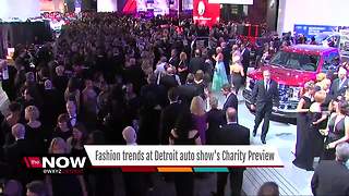 Fashion trends at Detroit auto show's Charity Preview