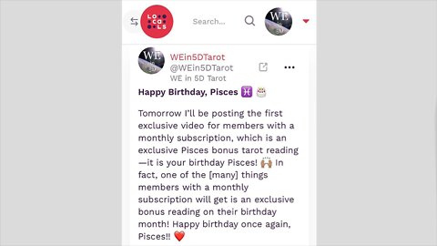 Happy Birthday, Pisces! 🎂 + Exclusive Content for Everyone is Coming!!!