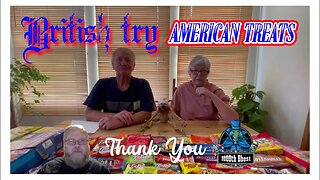 British try American treats! Thank You to @1000thGhost