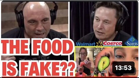 Joe Rogan and Elon Musk - Huge Food Warning ⚠️ PROOF