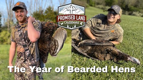 Turkey Hunting in Indiana | THE YEAR OF BEARDED HENS | Promised Land Outdoors