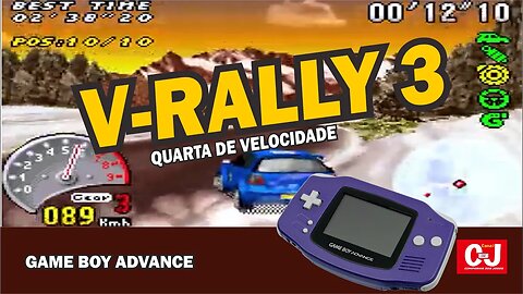 V-Rally 3 para o Game Boy Advance!