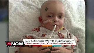 Local man raises money for child with cancer