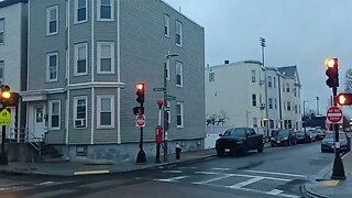 early morning demolition of a building on Norfolk Street