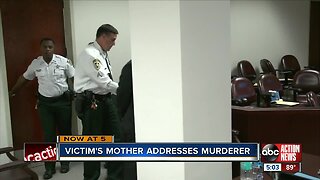 Victim's mother addresses murder