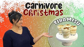 PT5 | Carnivore Recipe to stay on for the Holiday Season | Zero Carb, Zero Sugar Tiramisu