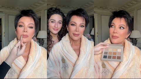 Discover Kris Jenner's Must-Have SKKN by Kim Kardashian Makeup Palette in Paris!