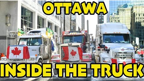 *EXCLUSIVE** 🇨🇦INSIDE THE TRUCKERS TRUCK 🇨🇦 (superbowl sunday)