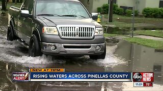 Flooding causing issues in Pinellas County