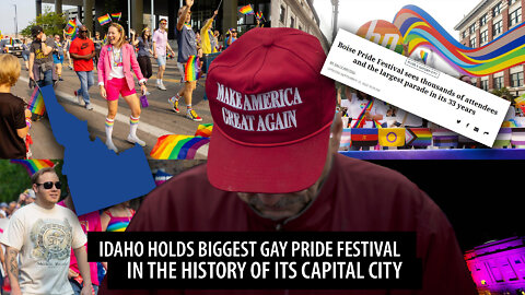 Idaho Holds BIGGEST GAY PARADE in the History of its Capital City