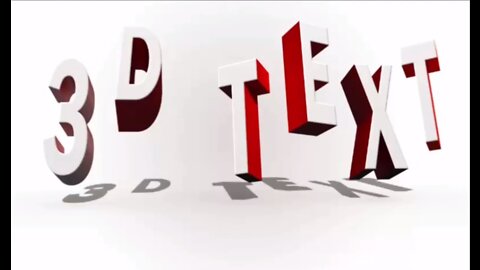 3d jumping text in photoshop cc