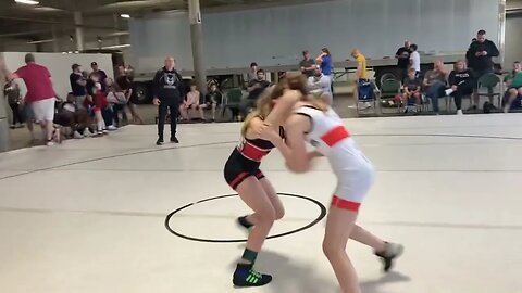 Nebraska FREECO State: Addisons match #wrestlelikeagirl #freestyle #grecoromanwrestling #mma