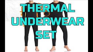Super Comfy and Warm SIMIYA Thermal Underwear Set