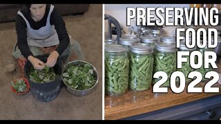 Preserving Food For 2022 With Mom/ Bulk Food Update/ Slow Living/ Prepping Like Grandma | EP 31