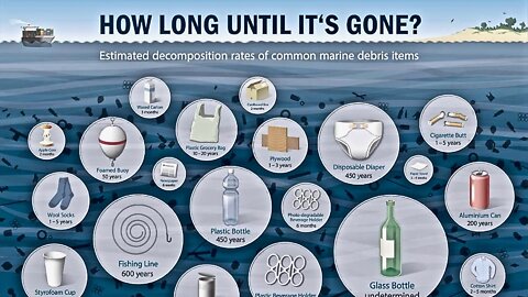 Interesting - How Long Trash Takes To Decompose