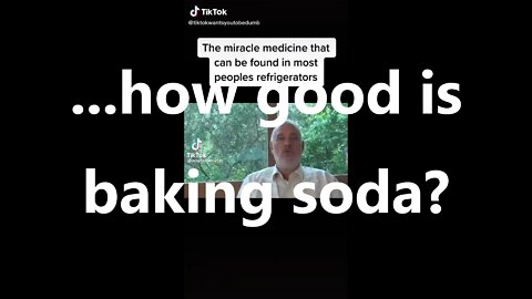 ...how good is baking soda?