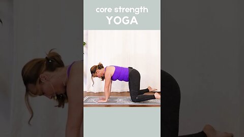 Easy Yoga! Beginners Core Strength, try this for 60 seconds!