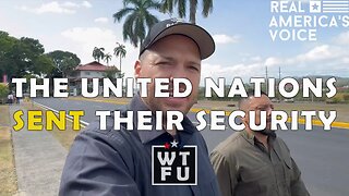 The United Nations sent their security to try to intimidate us