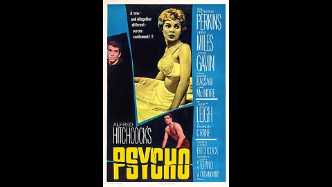 Movie Facts of the Day - Psycho - 1960