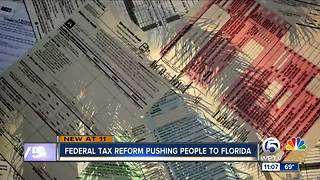 Tax reform pushing people to Florida