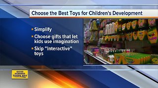 Choosing the best toys for your child's development