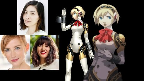 Video Game Voice Comparison- Aigis (Persona 3)