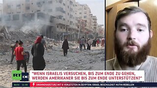 Krieg im Nahen Osten: Einwohner von Gaza stehen auf den Trümmern ihrer Stadt