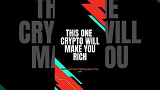 This ONE #Crypto Will Make You Rich #Shorts