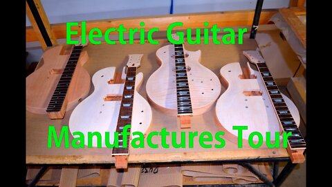 Shop Tour of Electic Guitar Manufacturer - Fast Guitars