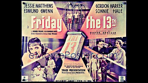 "Friday The Thirteenth" (1933) A Victor Saville - British Photoplay