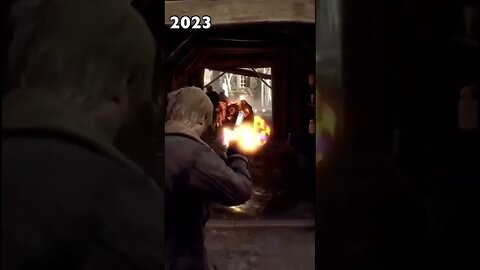 Resident Evil 4 Original VS Remake #shorts