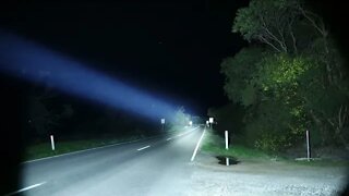 Convoy L8 Flashlight: Rural Beamshots
