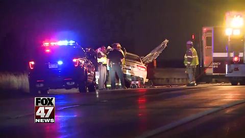 Rollover accident on US-127 shuts down highway