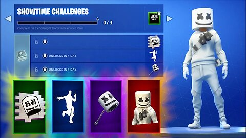 How to Get FREE MARSHMELLO REWARDS in Fortnite! NEW MARSHMELLO SKIN BUNDLE LEAKED! Showtime Rewards!