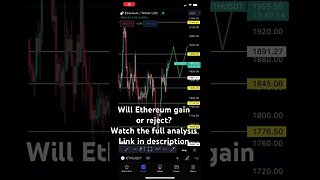 Ethereum USDT analysis #cryptotrading #ethereum #shorts