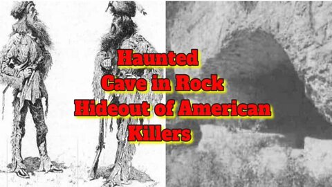 Haunted Cave in Rock Hideout of American Killers
