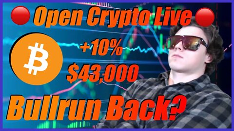 Crypto News LIVE 🔴 - Bitcoin Smashes Above $43,000!!! Crypto On the Move!