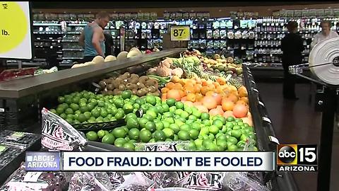 Food fraud: Take control of what you put in your body