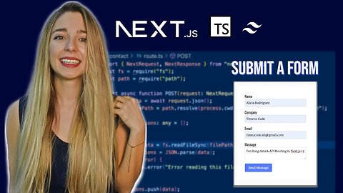 Portfolio 2: How to Make a Contact Form in Next.js 13 & TS!