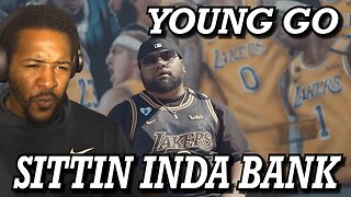 YOUNG GO - SITTIN’ INDA BANK (OFFICIAL MUSIC VIDEO) | REACTION!!!