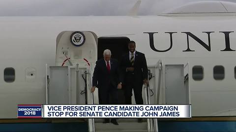 Mike Pence to return to Michigan in support of John James for Senate