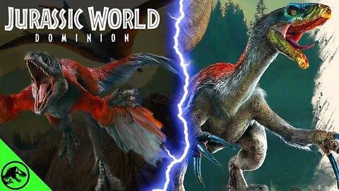 New Jurassic World: Dominion Dinosaur Species Revealed! - Pyroraptor and Therizinosaurus