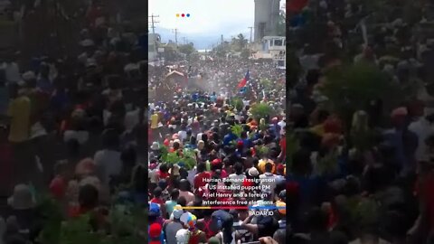 Haitian demand resignation of US installed PM Ariel Henry and a foreign interference free election