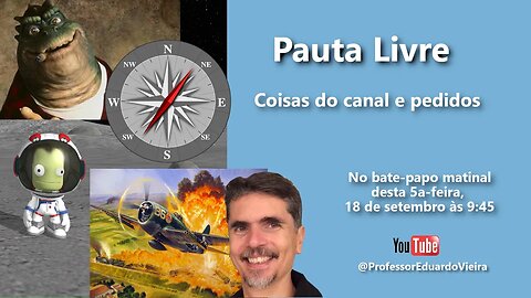 Ep 45 Bate-papo matinal - Coisas do canal e perguntas