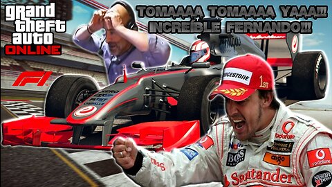 Lobato narra una CARRERA TENSA de F1 en GTA Online (FINAL ÉPICO)
