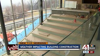 Weather impacting building construction