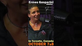 Ermes Gasparini is coming to Toronto Canada
