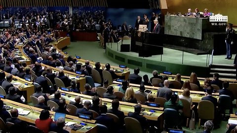 President Trump Hits Iran Hard During UN General Assembly Speech