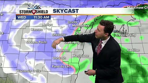 Michael Fish's NBC26 weather forecast